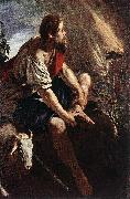 FETI, Domenico Moses before the Burning Bush dg oil painting on canvas